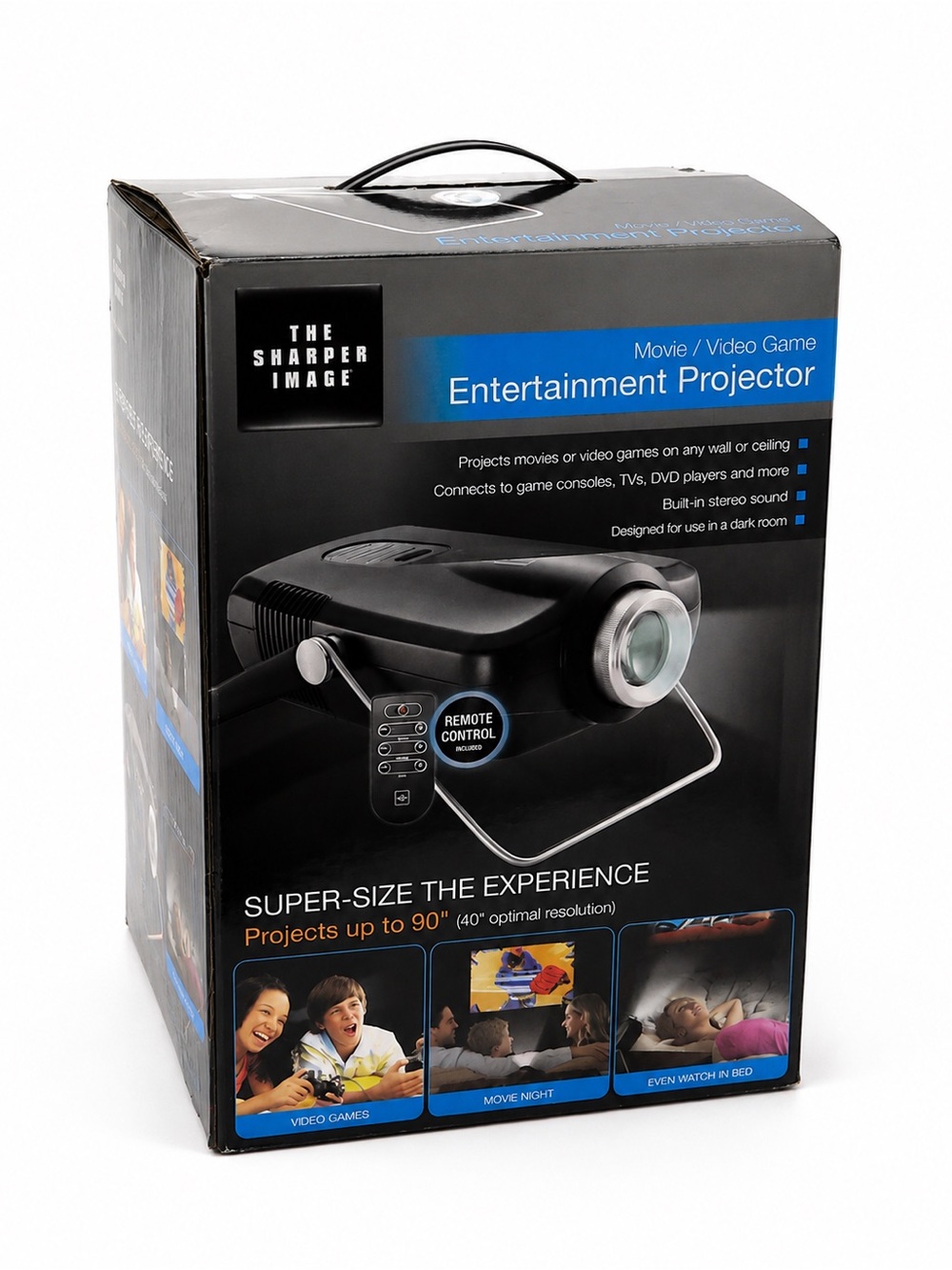 Sharper Image EC-PJ10 Portable Movie Video Game Projector